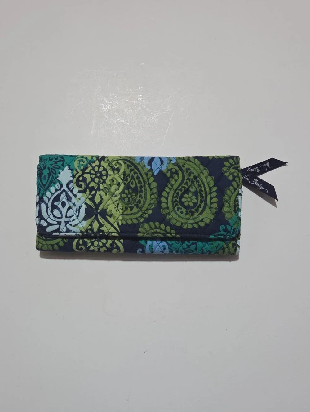 blue-green Vera Bradley wallet